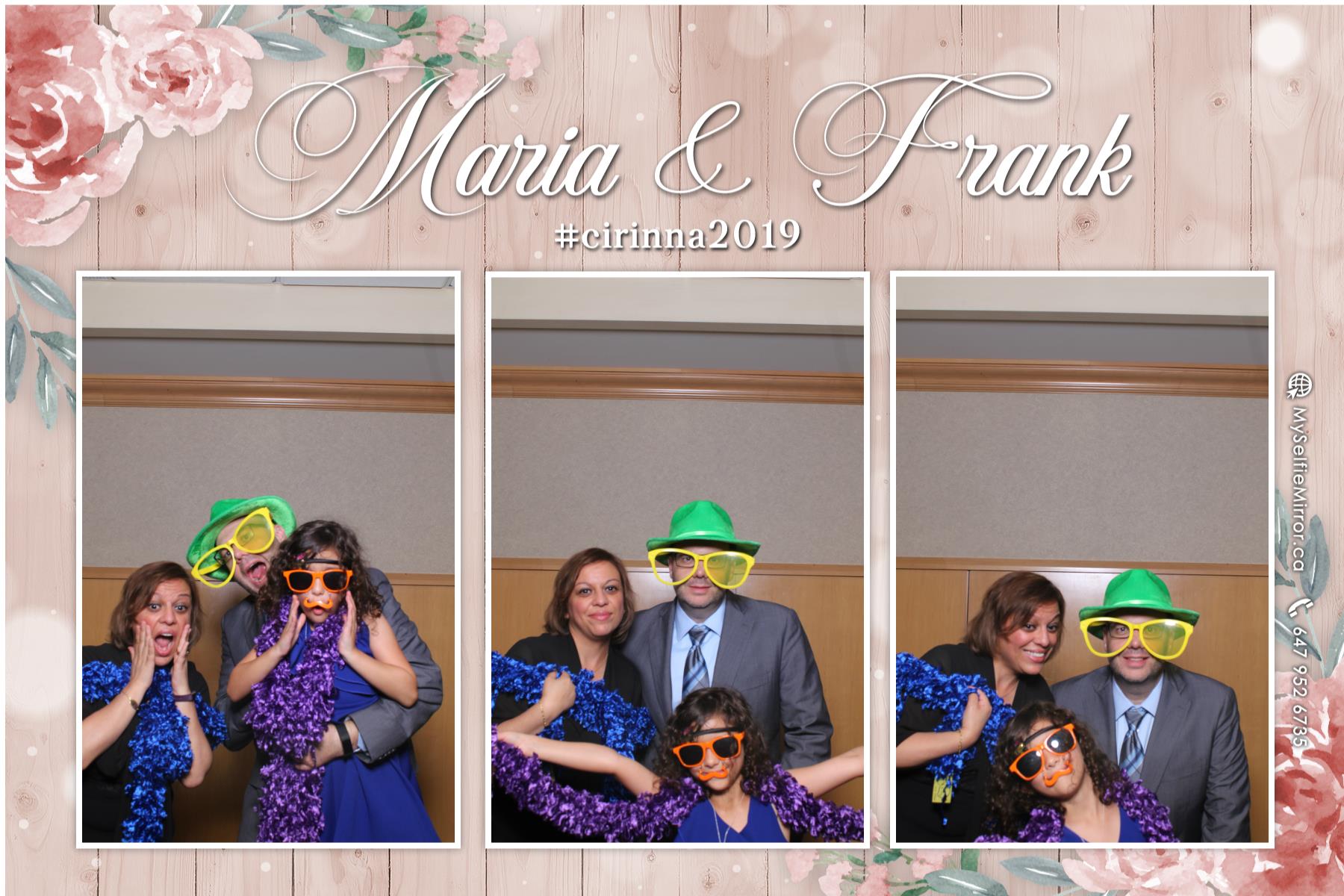 Wedding of Frank and Maria  | View more photos from the event at gallery.myselfiemirror.ca/u/romanmyselfiemirrorca/Wedding-of-Frank-and-Maria